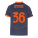 Inter Milan Matteo Darmian #36 Replike Rezervni Dres 2025-26 Kratak Rukav